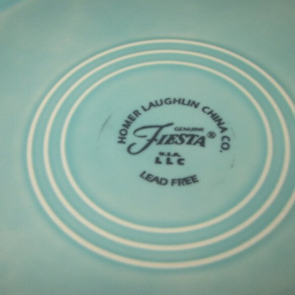 Fiesta Turquoise 12" Pasta Bowl - Picture 2 of 3